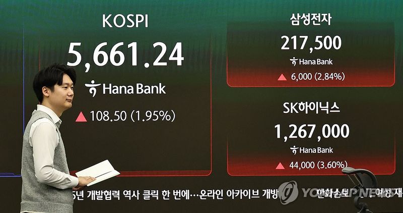 코스피ㆍ코스닥 상승 개장 (출처=연합뉴스)