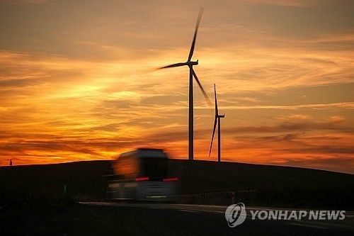 튀르키예에 설치된 풍력 발전기 (출처=연합뉴스)