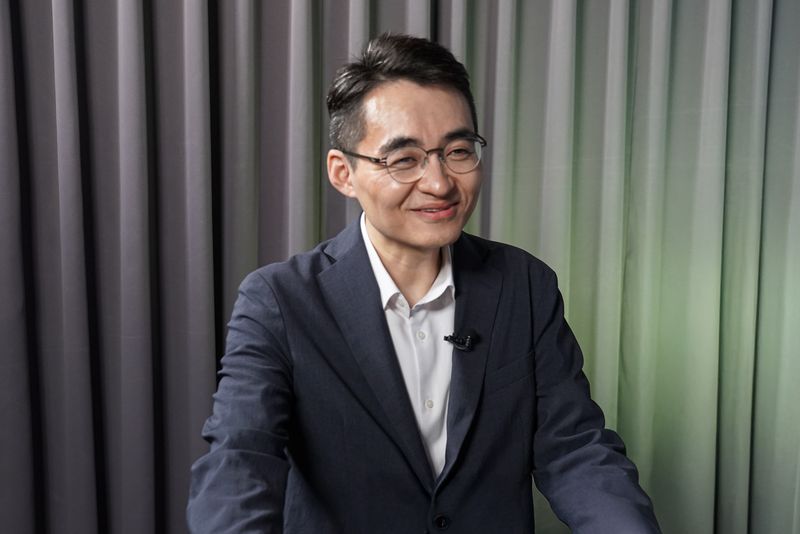 염승환 LS증권 이사가 21일 서울 서초구 강남대로 파이낸셜뉴스 사옥에서 대담을 진행하고 있다. 사진=김지윤 PD