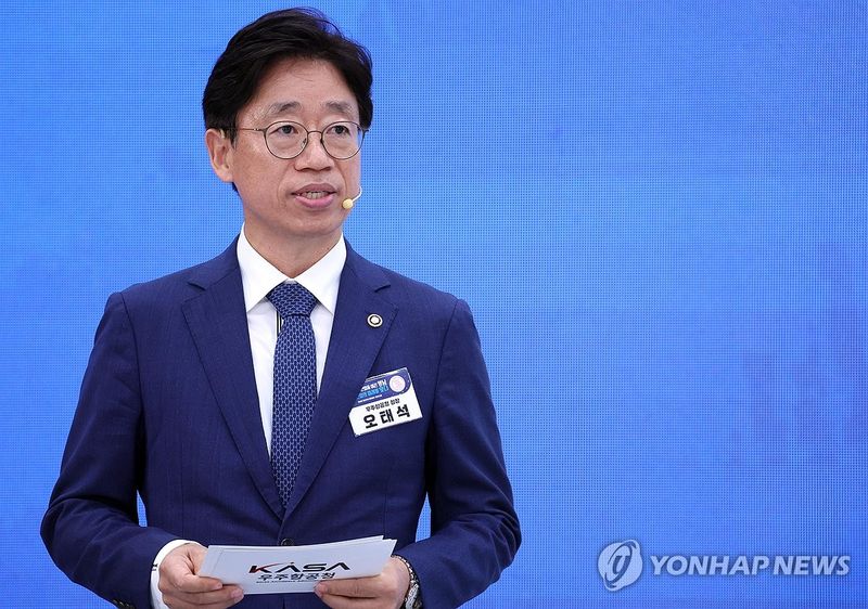 오태석 우주항공청장. 연합뉴스