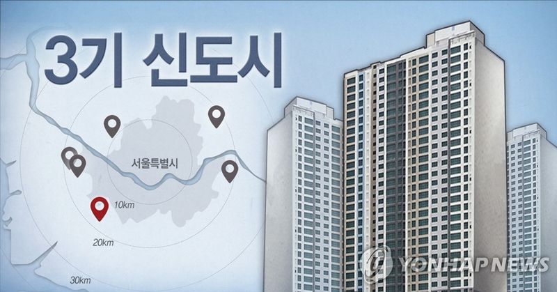 3기 신도시 6번째 지역 발표 (PG) (출처=연합뉴스)