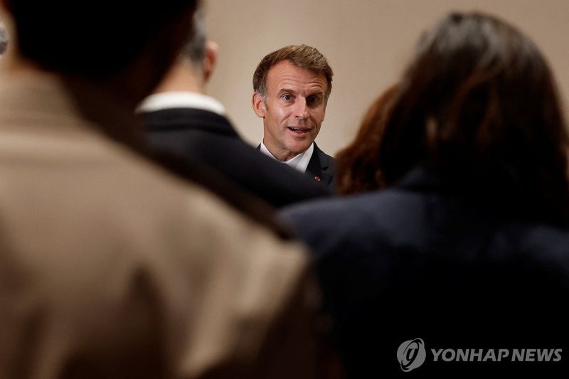 마크롱 (출처=연합뉴스)