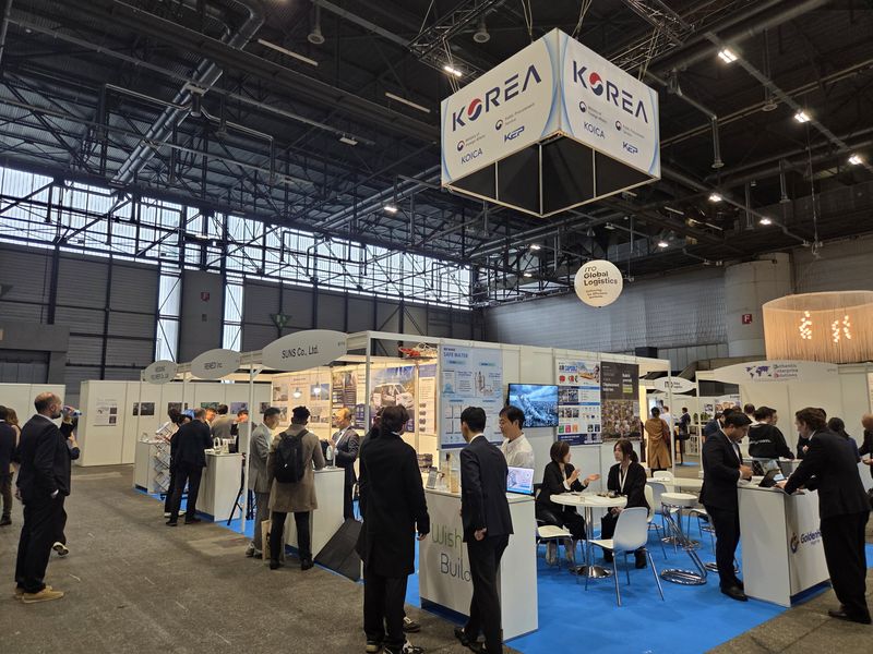 AidEx 전시회 한국관