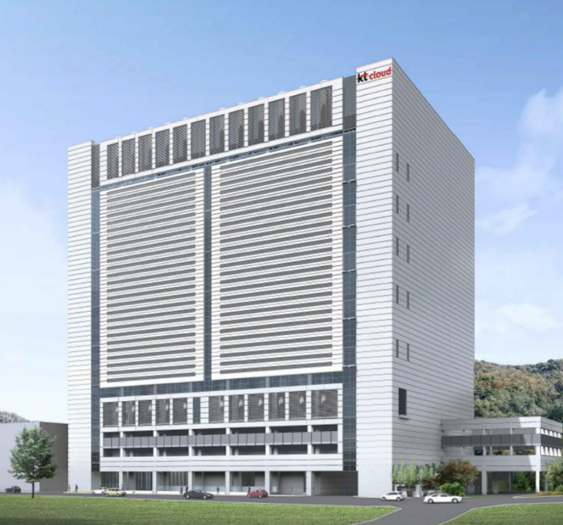 KT클라우드 안산 AI데이터센터 조감도. CJ대한통운 건설부문 제공