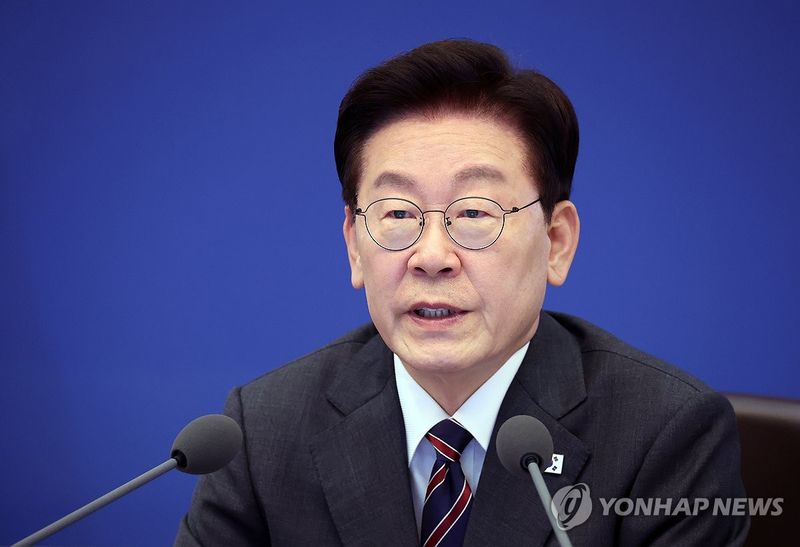 이재명 대통령, 수석보좌관회의 발언 (출처=연합뉴스)