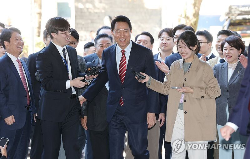 오세훈 서울시장. 연합뉴스