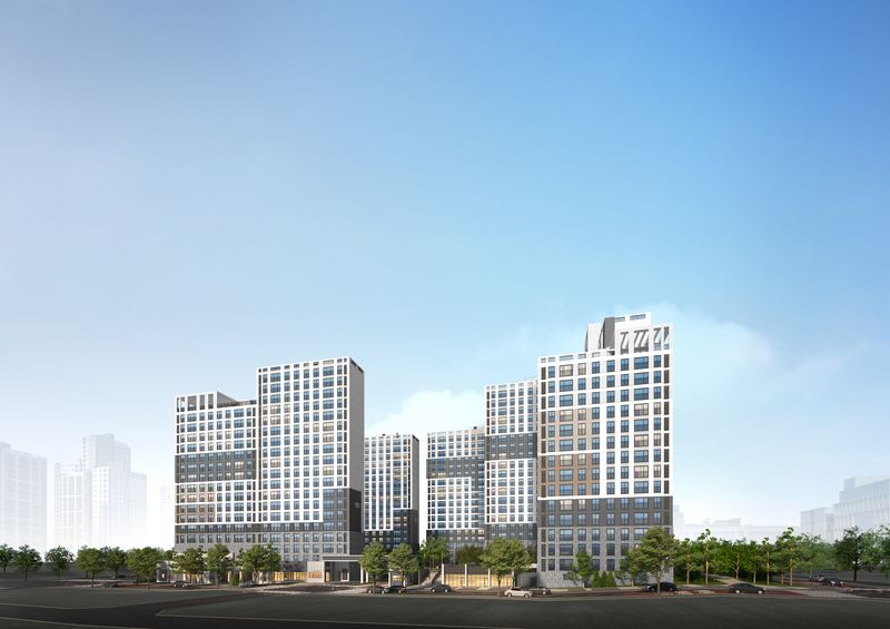 시흥거모 공공분양 투시도. 한국토지주택공사.