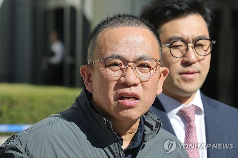 입장 밝히는 명태균 (출처=연합뉴스)