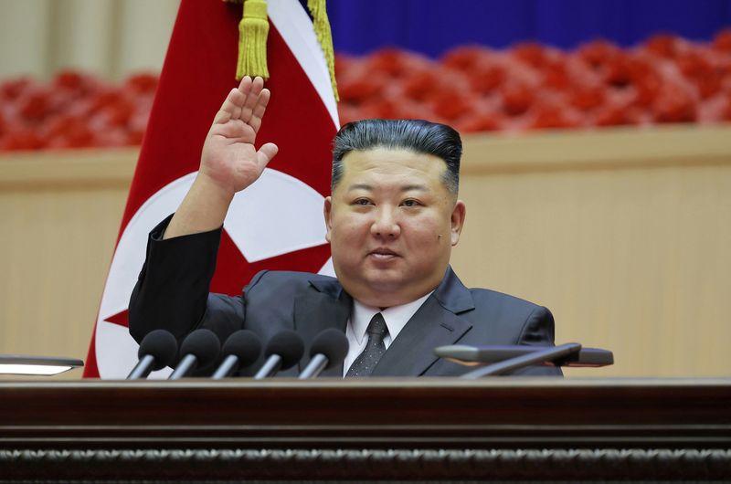(평양 노동신문=뉴스1) = 북한 노동당 기관지 노동신문은 24일 "조선인민군 제3차 중대장대회가 10월 22일과 23일 수도 평양에서 진행됐다"라고 보도했다. 이날 열린 중대장 대회에는 김정은 총비서가 참석해 대회를 주재했다. [국내에서만 사용가능. 재배포 금지. DB 금지. For Use Only in the Republic of Korea. Redistribution Prohibited] rodongphoto@news1.kr