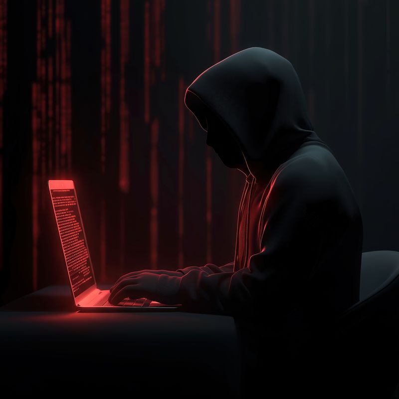 [서울=뉴시스] 인공지능(AI) 기술을 활용한 해킹 공격이 정교해지며 대기업과 공공기관을 겨냥한 개인정보 유출 사고가 늘어나고 있다. (사진=유토 이미지)