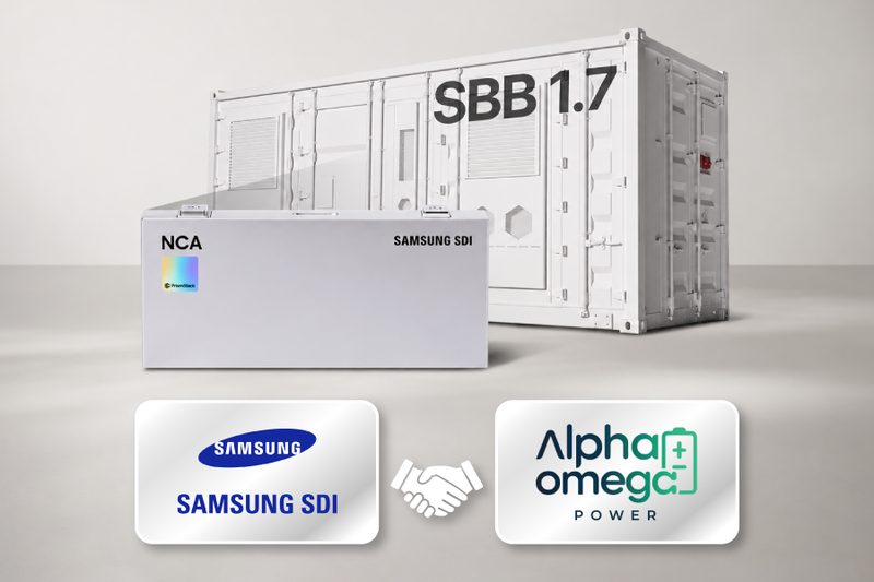 삼성SDI의 일체형 ESS 솔루션 'SBB(Samsung Battery Box) 1.7'. 삼성SDI 제공