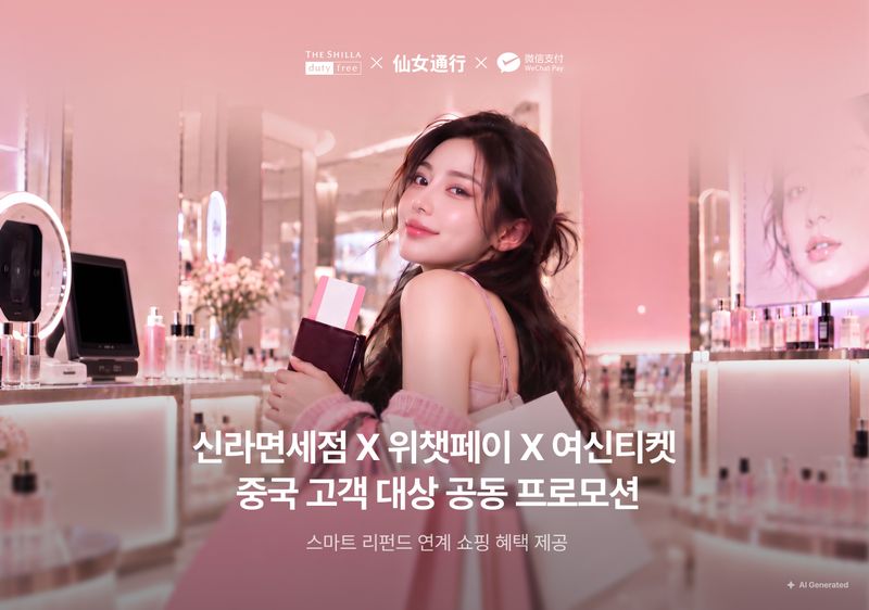 신라면세점 중국 고객 전략 강화 관련 이미지. 신라면세점 제공