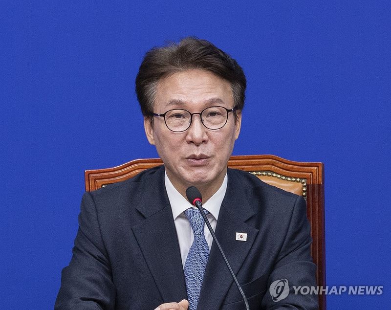발언하는 김민석 대표 (출처=연합뉴스)