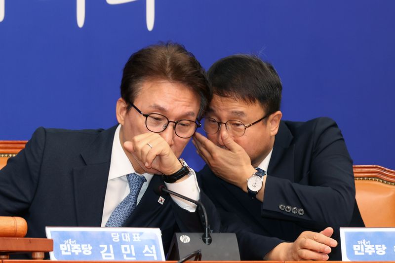 [현장영상] '신천지 의혹' 내홍 격화…한민수 