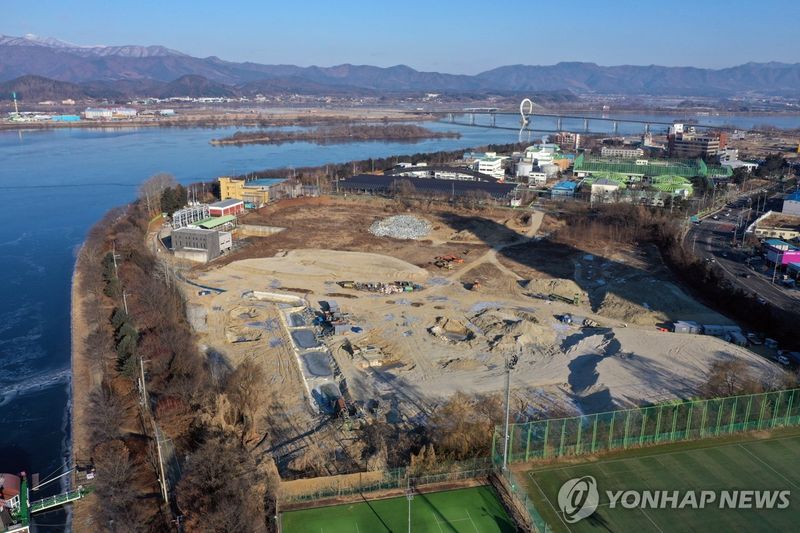 춘천역세권개발사업 예정지 (출처=연합뉴스)