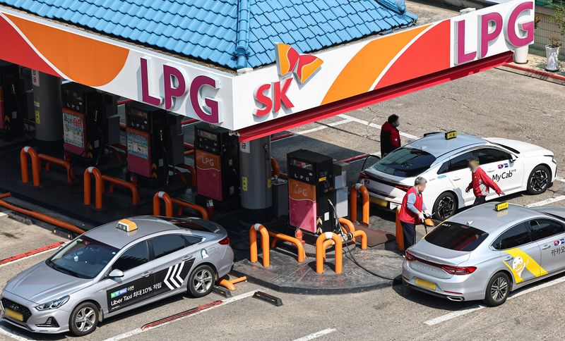 서울 시내 LPG 충전소. ⓒ 뉴스1 김도우 기자