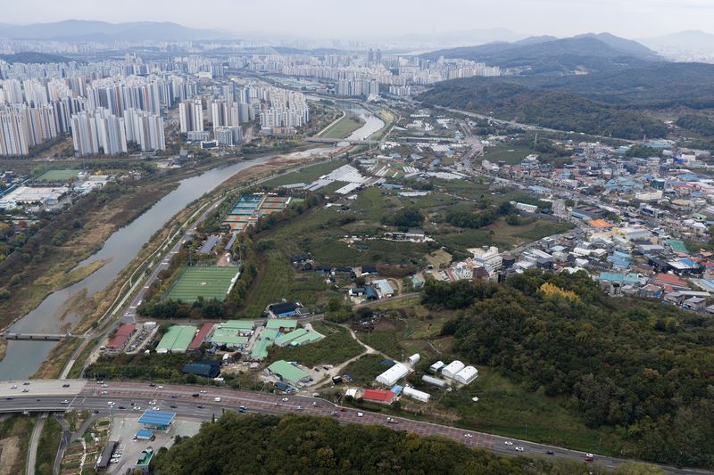 경기 구리시 사노동 건원지구. 연합뉴스