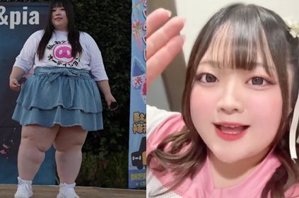 키 148cm에 몸무게 132kg인 아이돌 지망생 로마. 사진=로마 엑스(X) 캡처, 연합뉴스tv